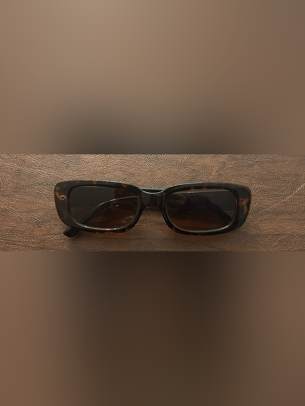 Retro Rectangle Frame Women's Sunglasses